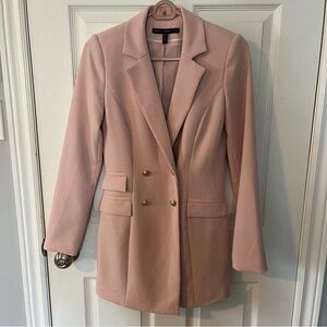 White House Black Market Pastel Pink Blazer XXS. Perfect condition.
